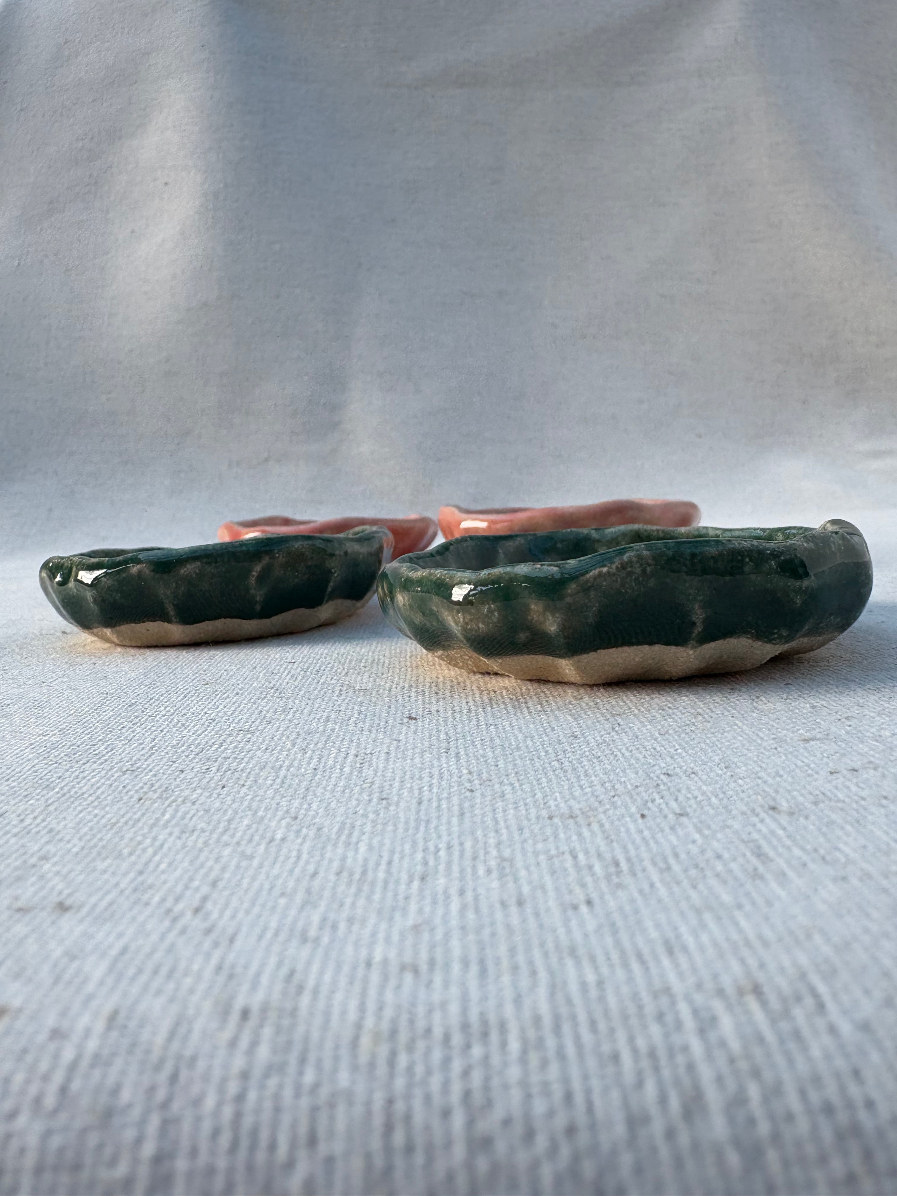 Ring Bowl - Bottle Green