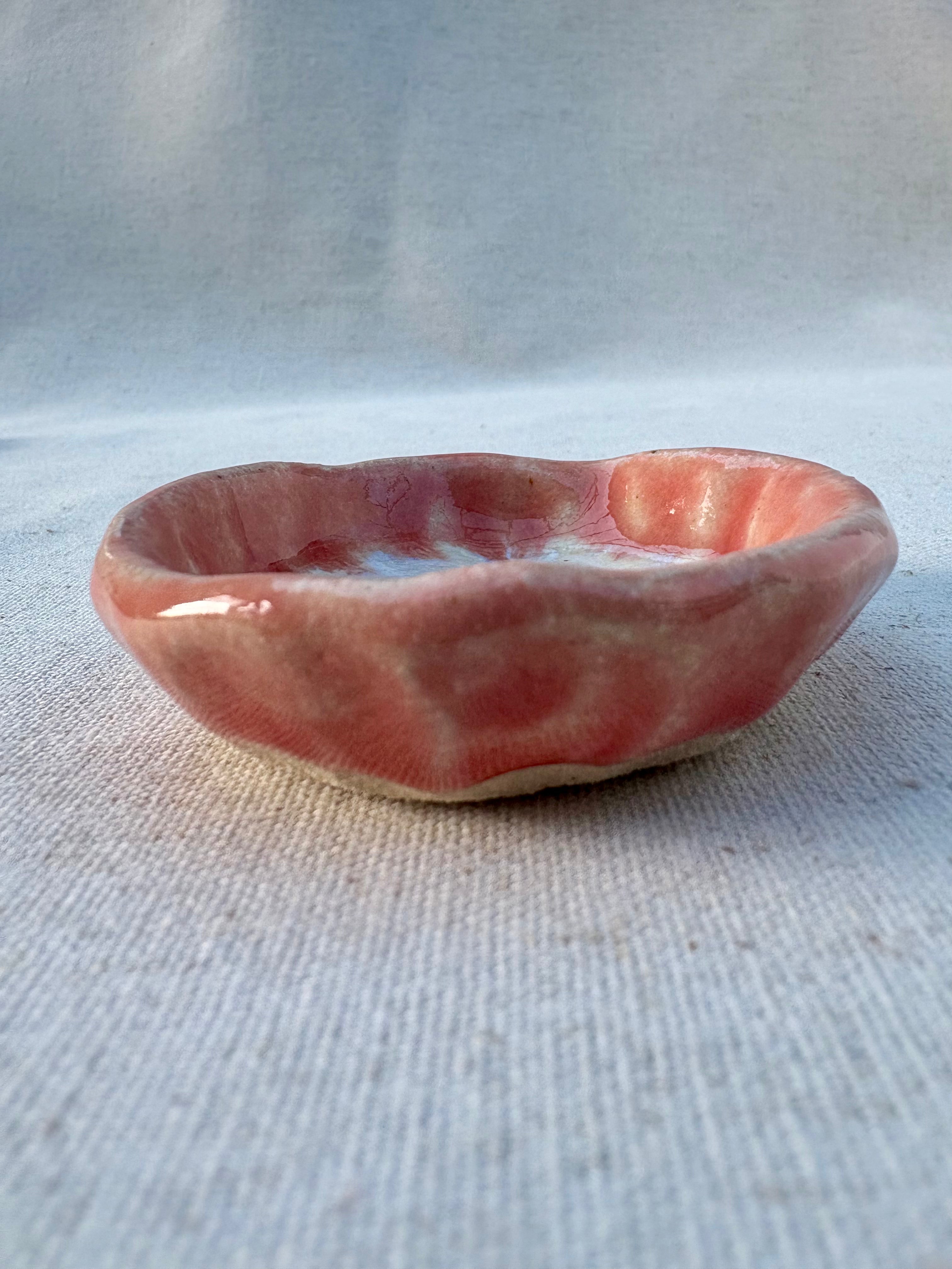 Ring Bowl - Dusky Coral