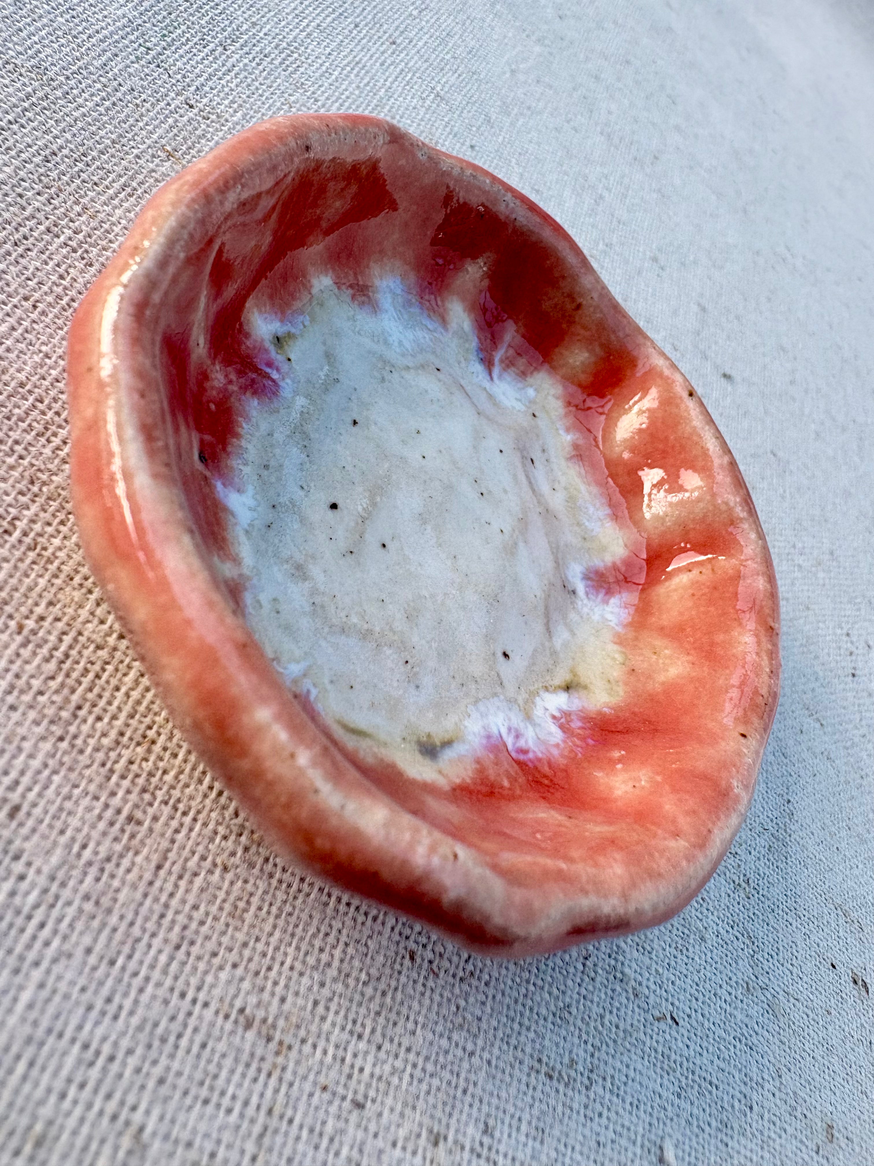 Ring Bowl - Dusky Coral