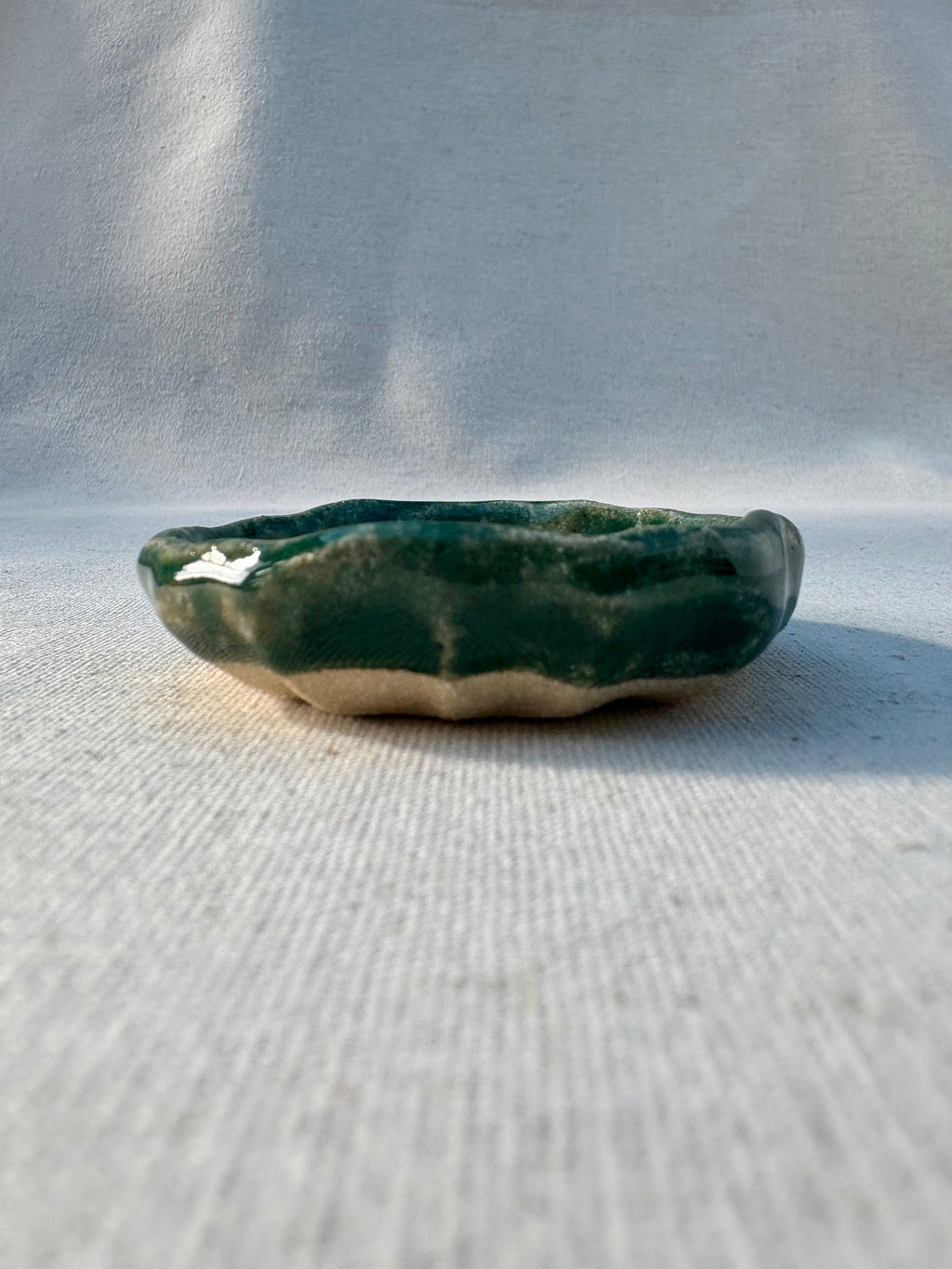 Ring Bowl - Bottle Green