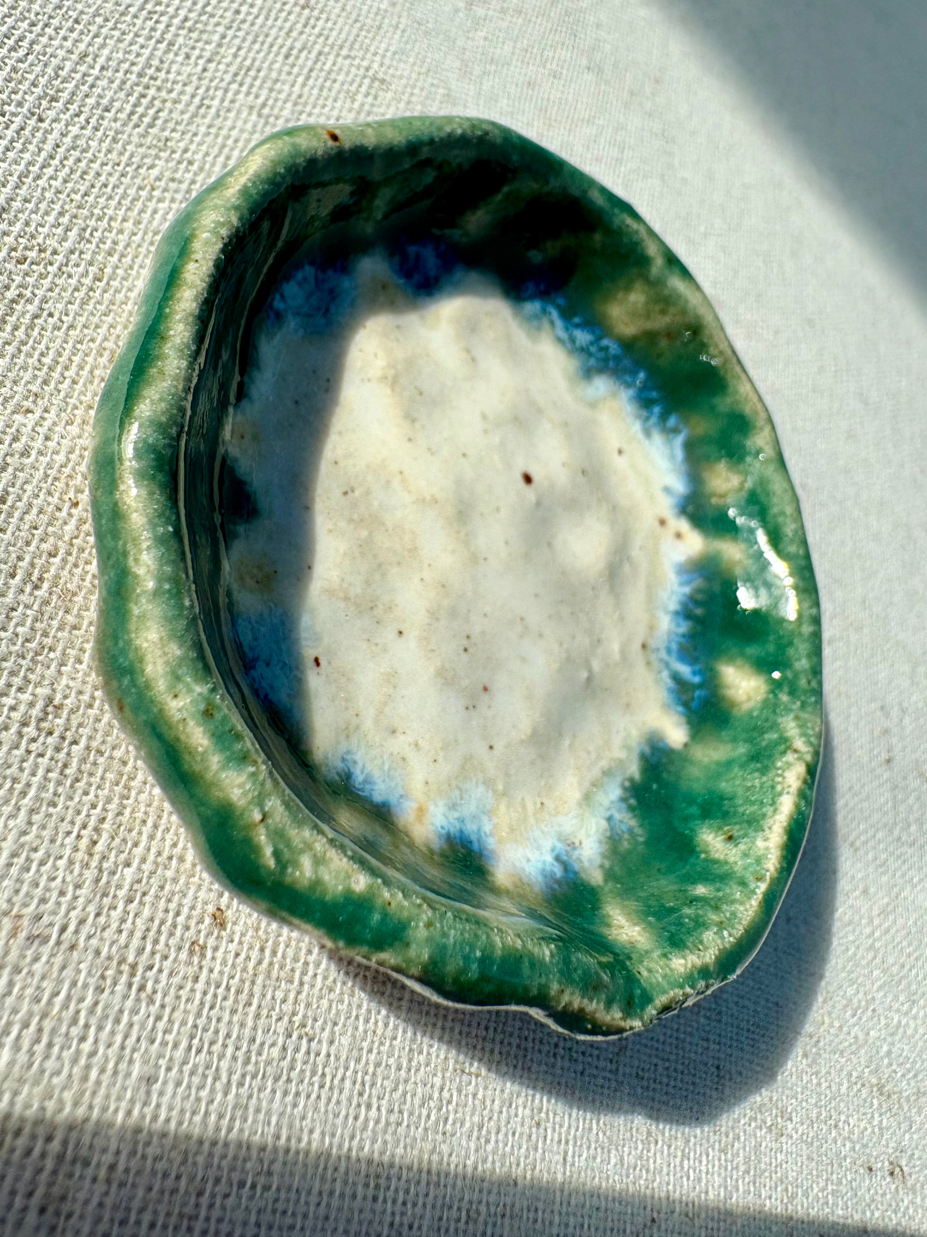 Ring Bowl - Bottle Green