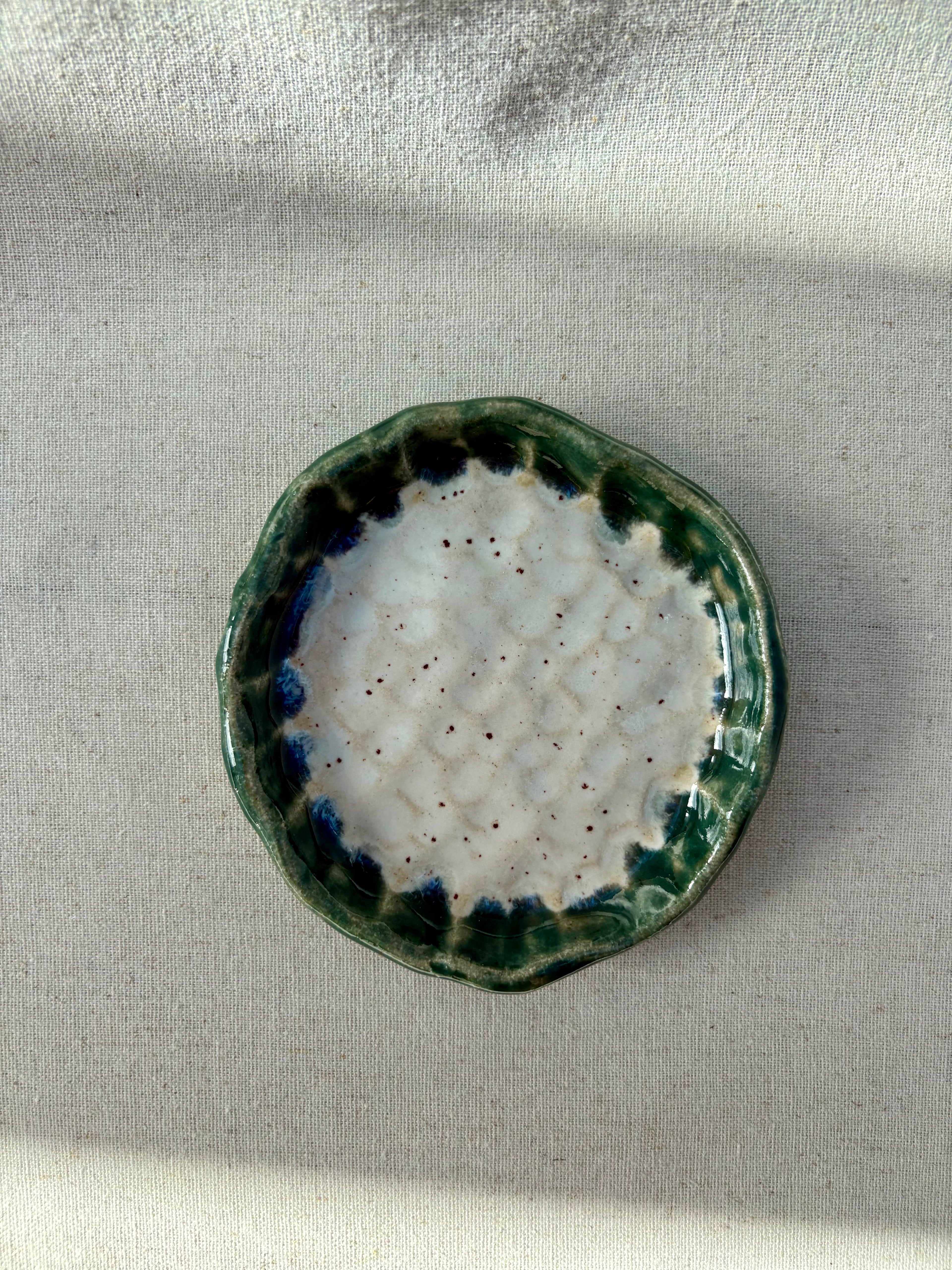 Trinket Bowl - Bottle Green