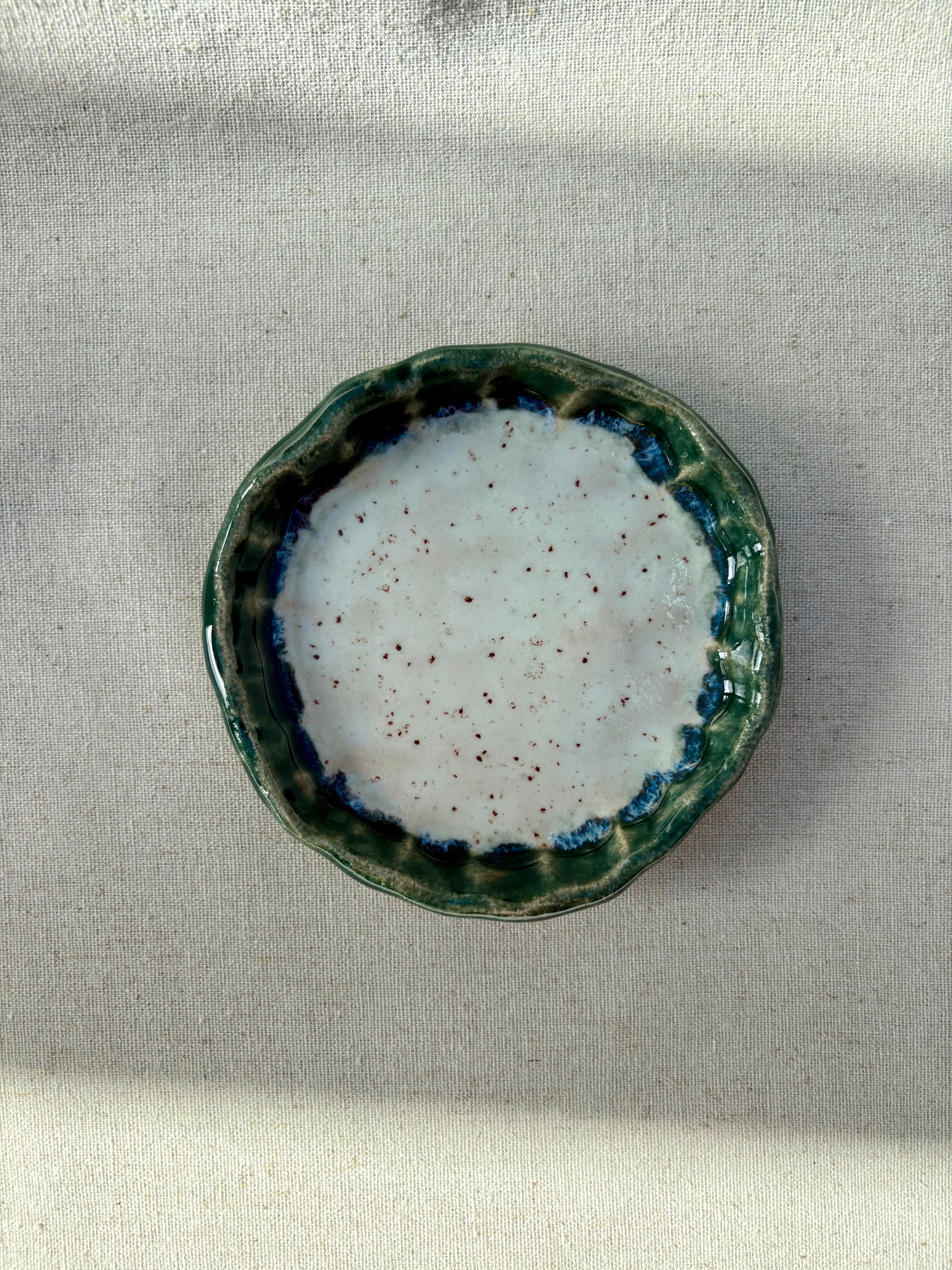 Trinket Bowl - Bottle Green