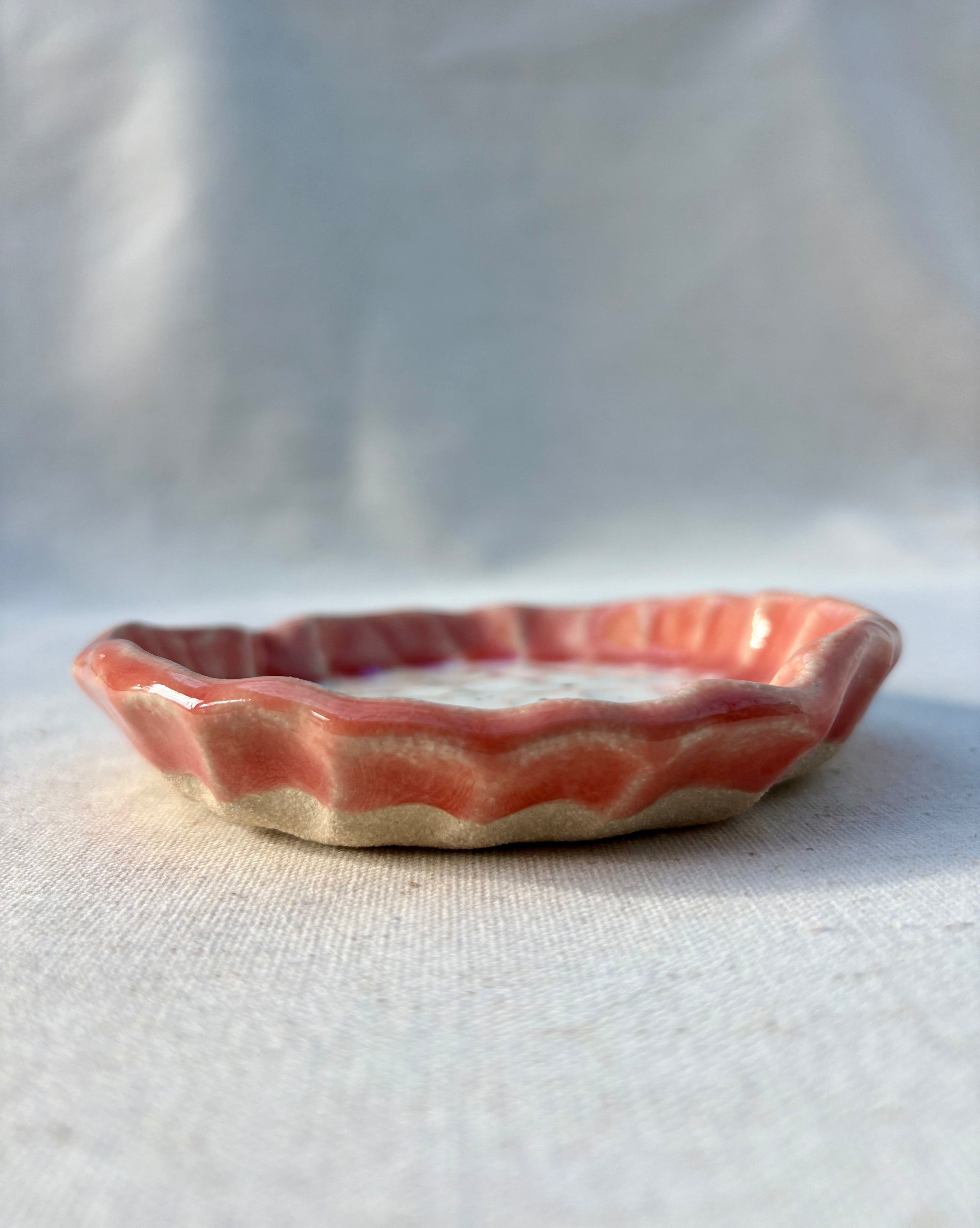 Trinket Bowl - Dusky Coral