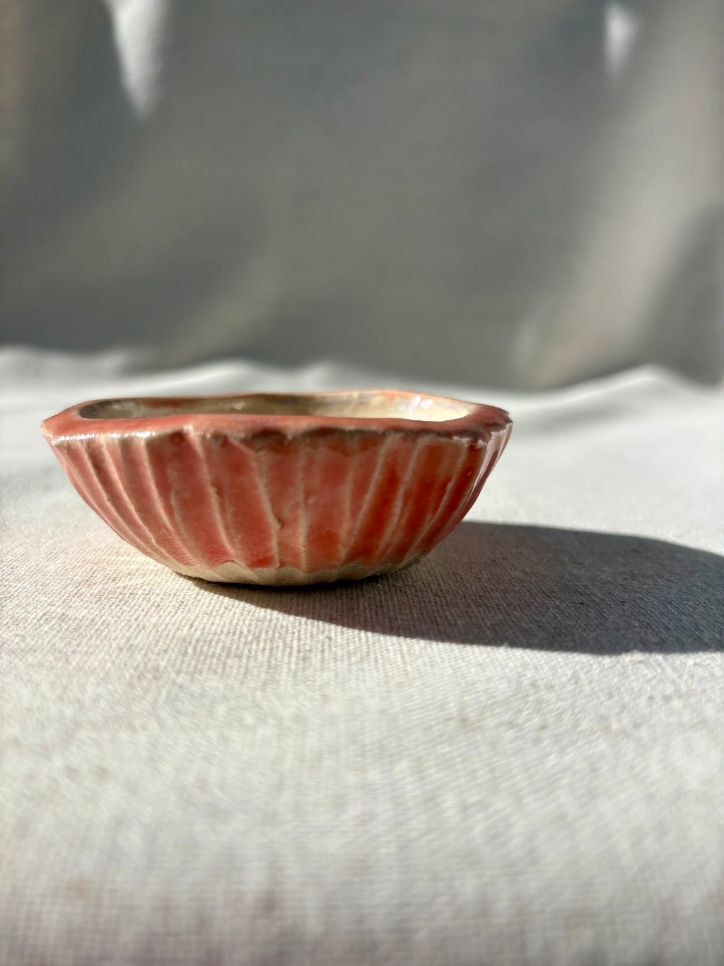 Ring Bowl - Dusky Coral {Seconds}