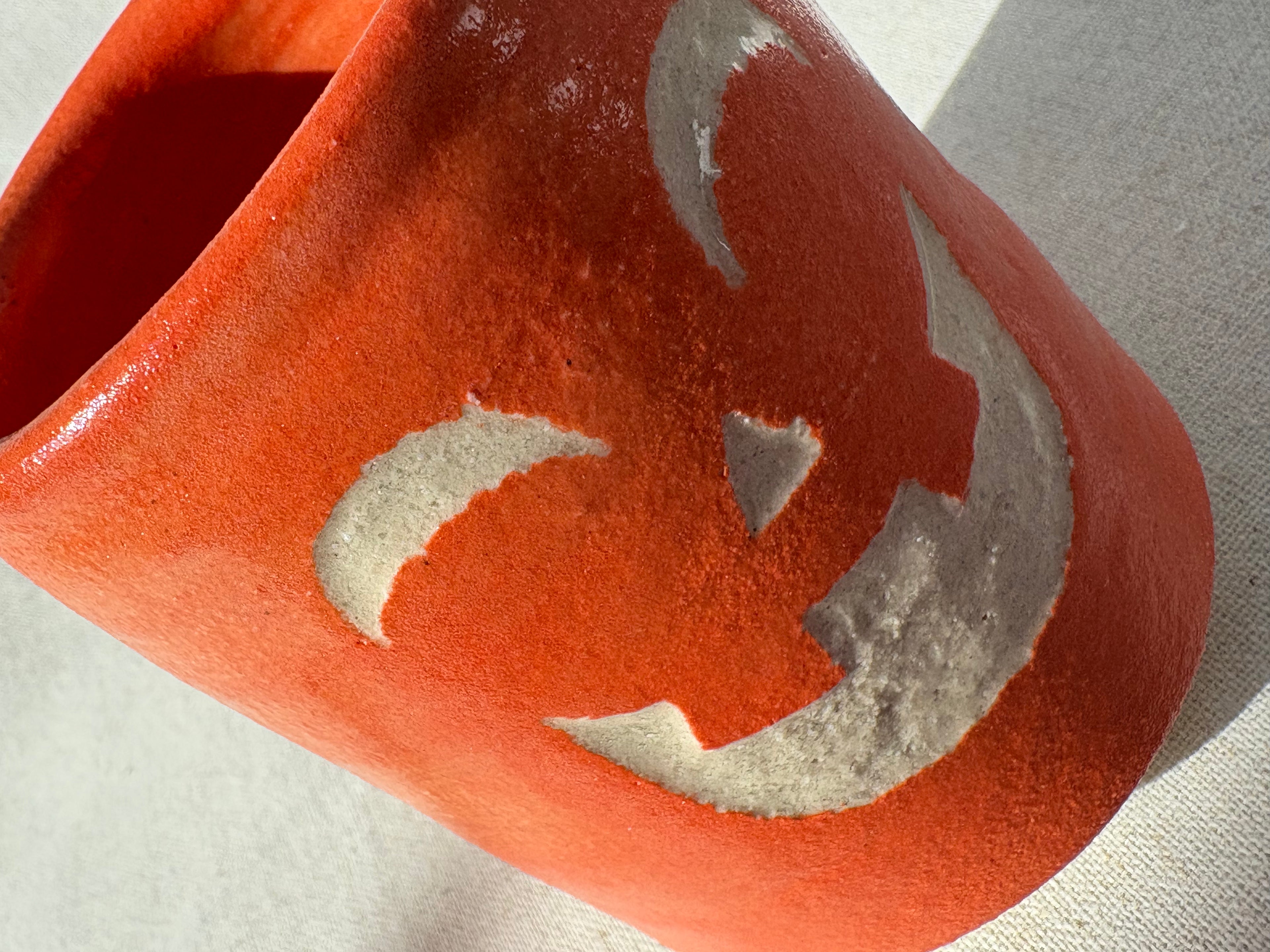 Decorative Pot - Pumpkin