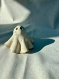 Tiny Ghost Candle Lantern - Bertie in Speckled White